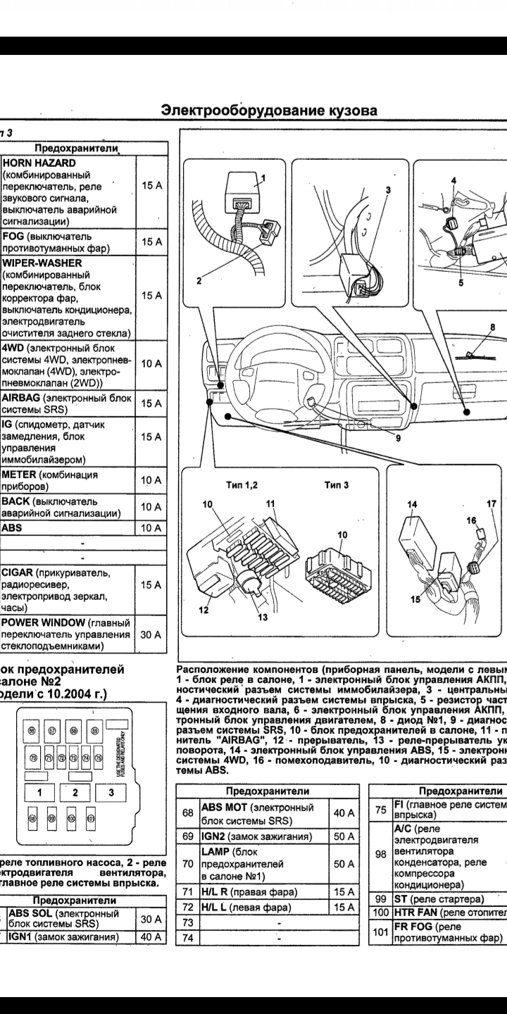 Электросхема нексия 8 клапанная