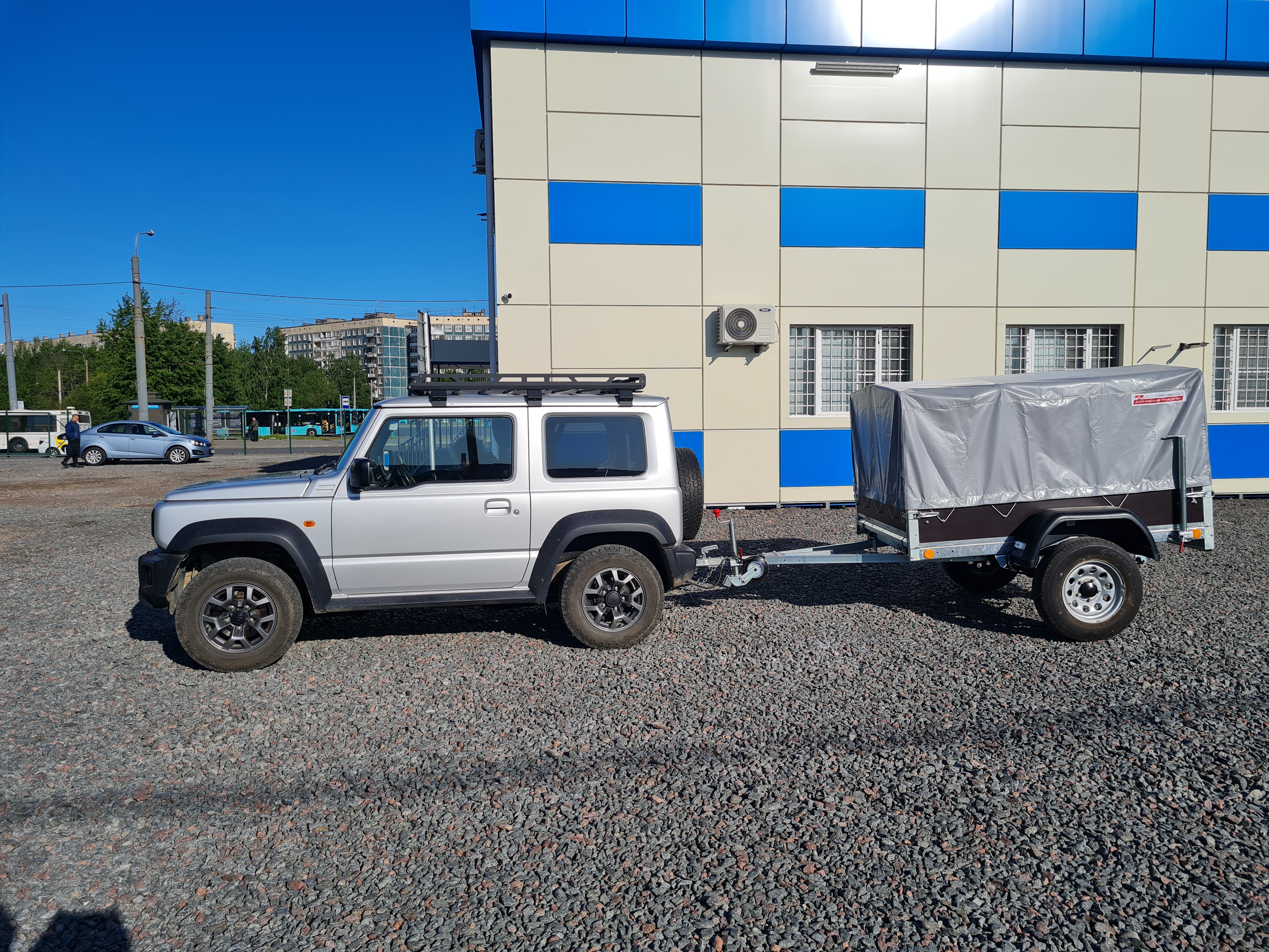 Прицеп для Suzuki Jimny New | SUZUKI CLUB RUSSIA