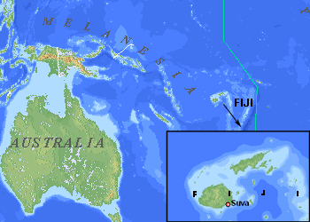 Фиджи где находится какая. Остров Фиджи на карте. Фиджи расположение на карте. Острова Фиджи на контурной карте.