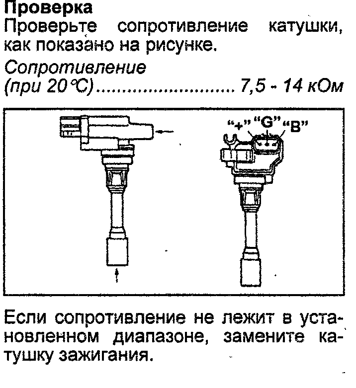 Проверка катушек мазда 6 2009 gh